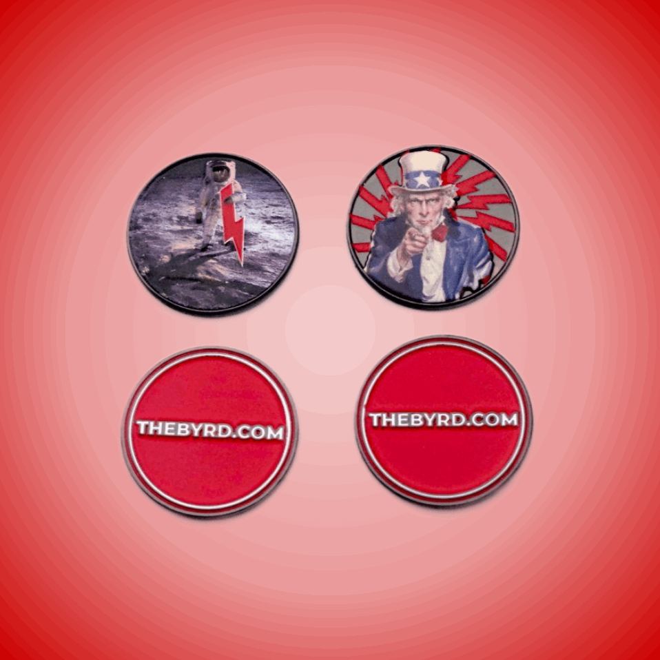 BYRD BALL MARKERS - Merica