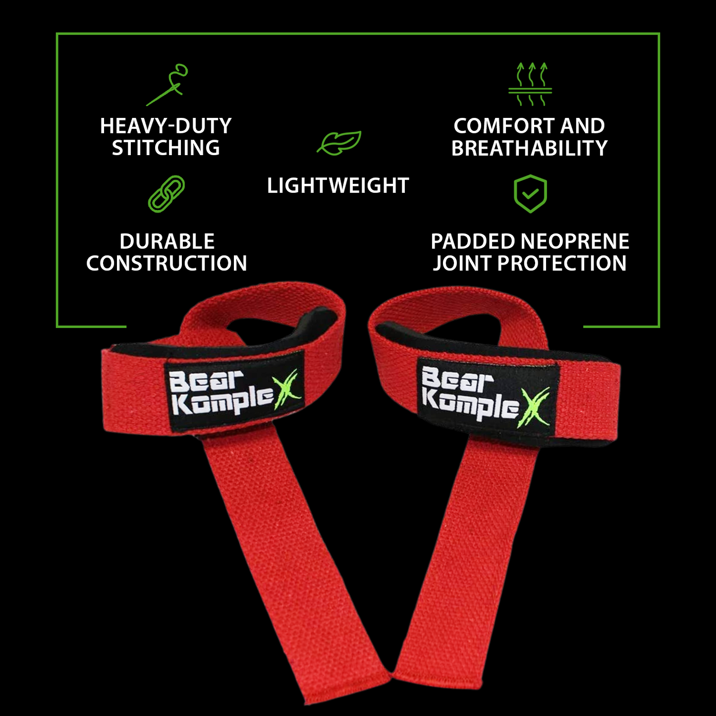 Bear KompleX Lifting Straps (Pair)