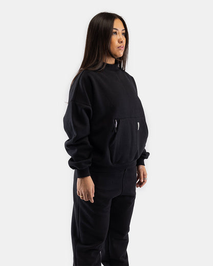 Women's Cloudburst Mock Crew