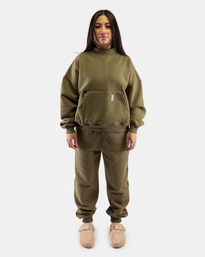 Women's Cloudburst Mock Crew