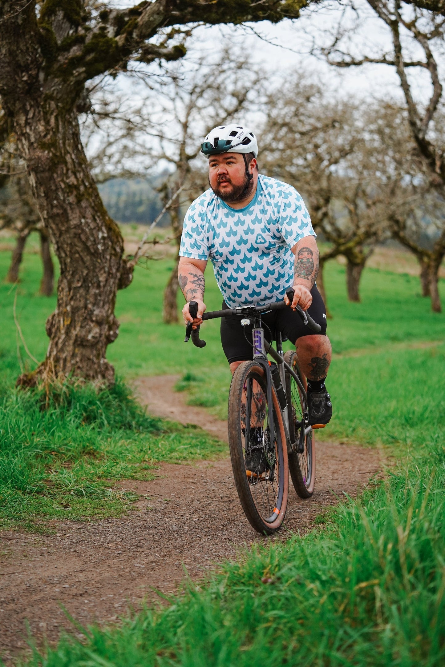 Men's The Mustache Tech Tee