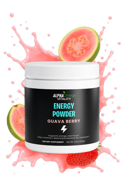 Energy Boost Drink Powder - Guava Berry