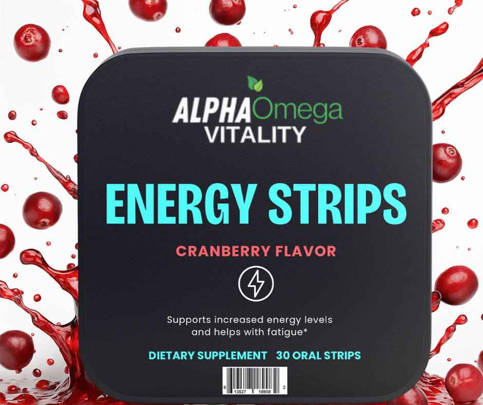 Natural Energy Strips - Cranberry Flavor