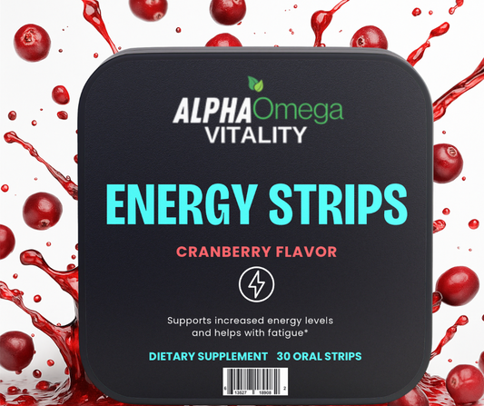 Natural Energy Strips - Cranberry Flavor