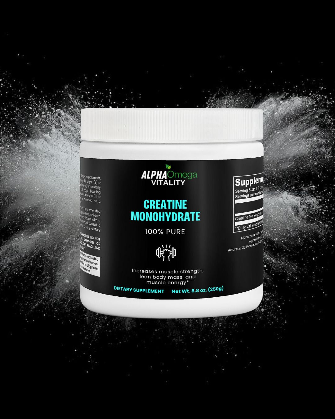 Pure Creatine Monohydrate Supplement