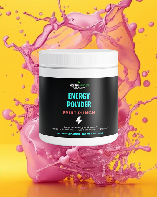 Energy Boost Drink Powder - Fruit Punch