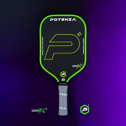 P+ PowerSpin Carbon COREx3 (Neon Green)