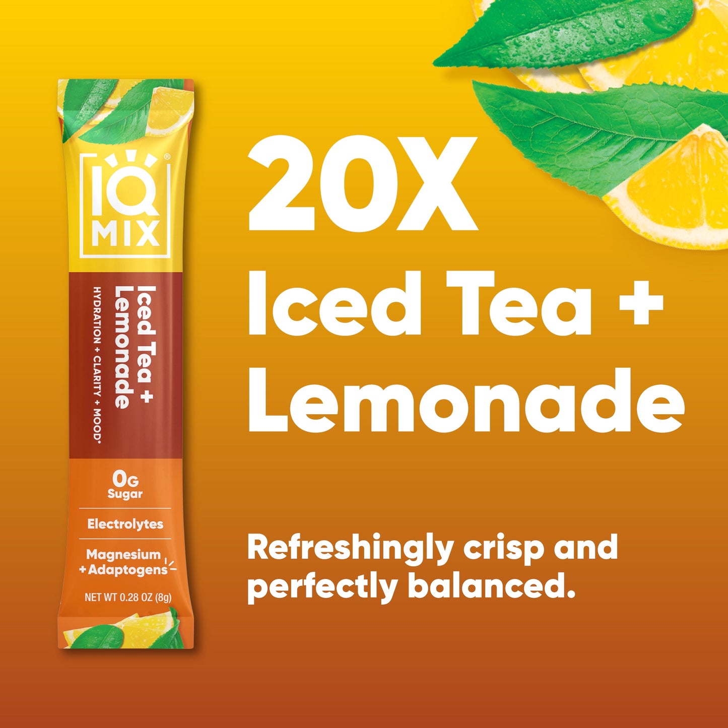 Iced Tea + Lemonade (20 Sticks)