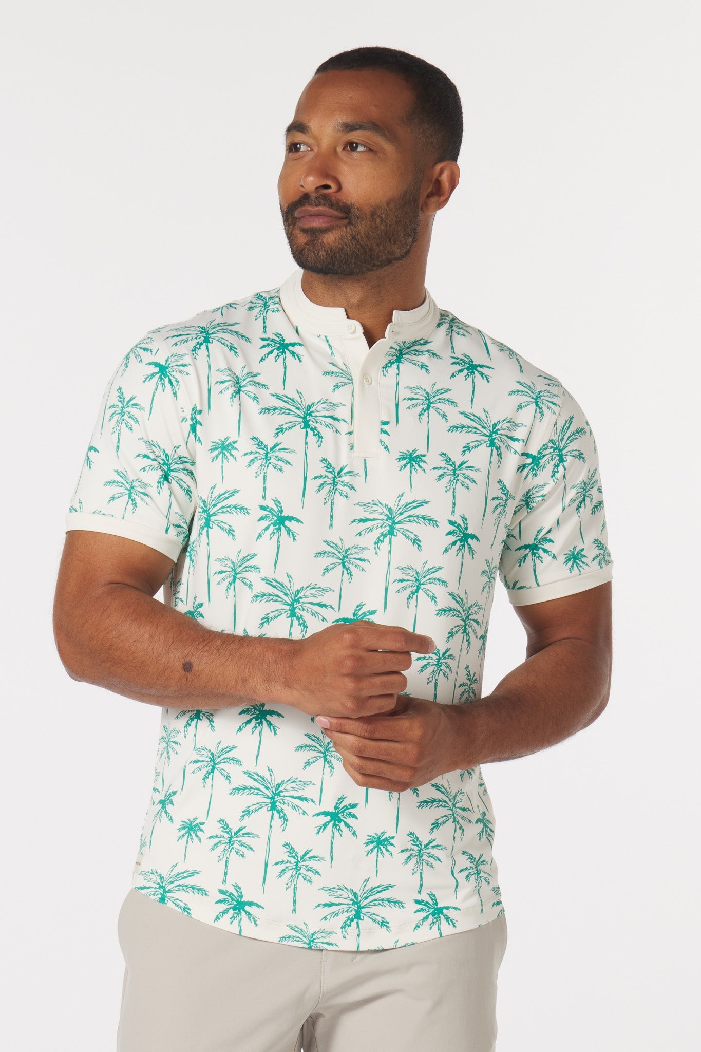 Catalyst Polo | Mantra Collar | Palm Forest
