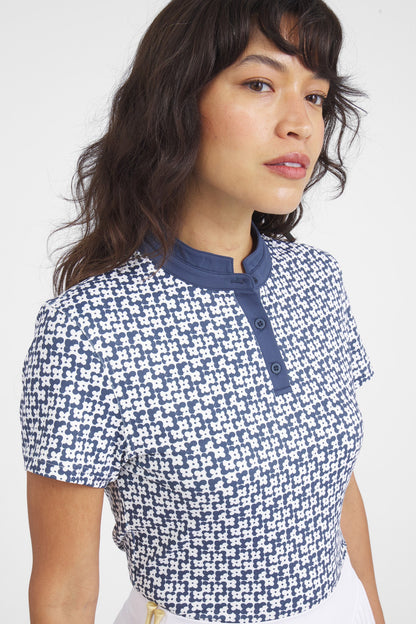 Women's Catalyst Polo | Mantra Collar | Bloom