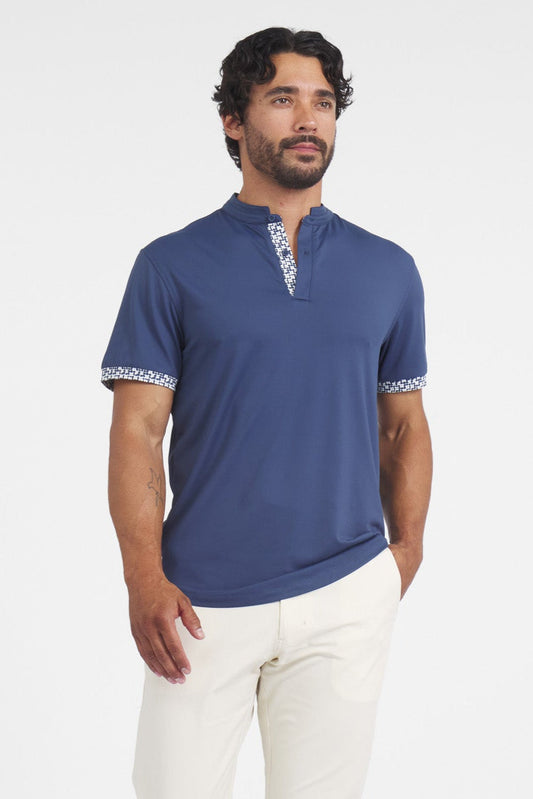 Catalyst Polo | Mantra Collar | Bloom Contrast