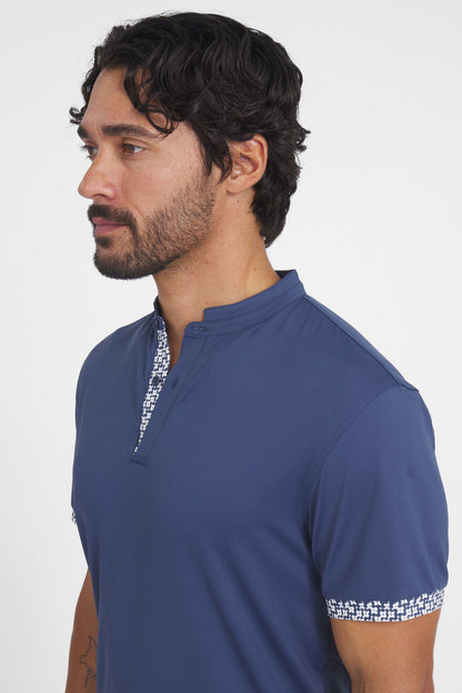 Catalyst Polo | Mantra Collar | Bloom Contrast