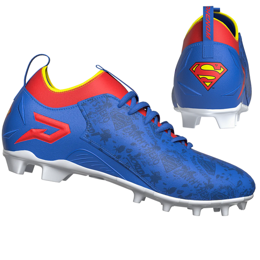 Superman Football Cleats - Quantum Speed by Phenom Elite