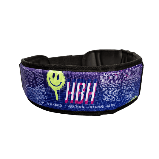 Bear KompleX "APEX" Premium Leather Belt - Noah Ohlsen "Happy But Hungry"