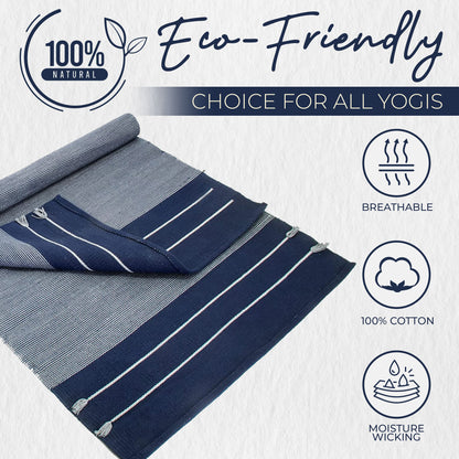 Organic & Eco-Friendly Cotton Yoga Mat
