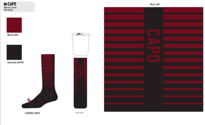 Euro Winter Wool 18cm Sock