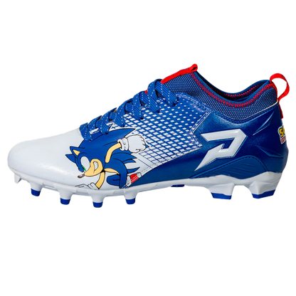 Sonic the Hedgehog Football Cleats by Phenom Elite