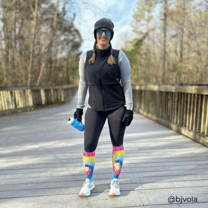 Marathon Printed, Rainbow Tie Dye