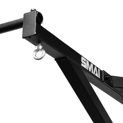 Wall Mounted Chin Up Bar and Bag Bracket