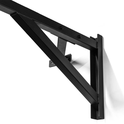 Wall Mounted Chin Up Bar and Bag Bracket