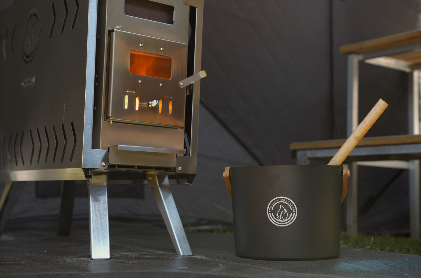 Mini Cube Sauna Tent Pro Package (2-person)