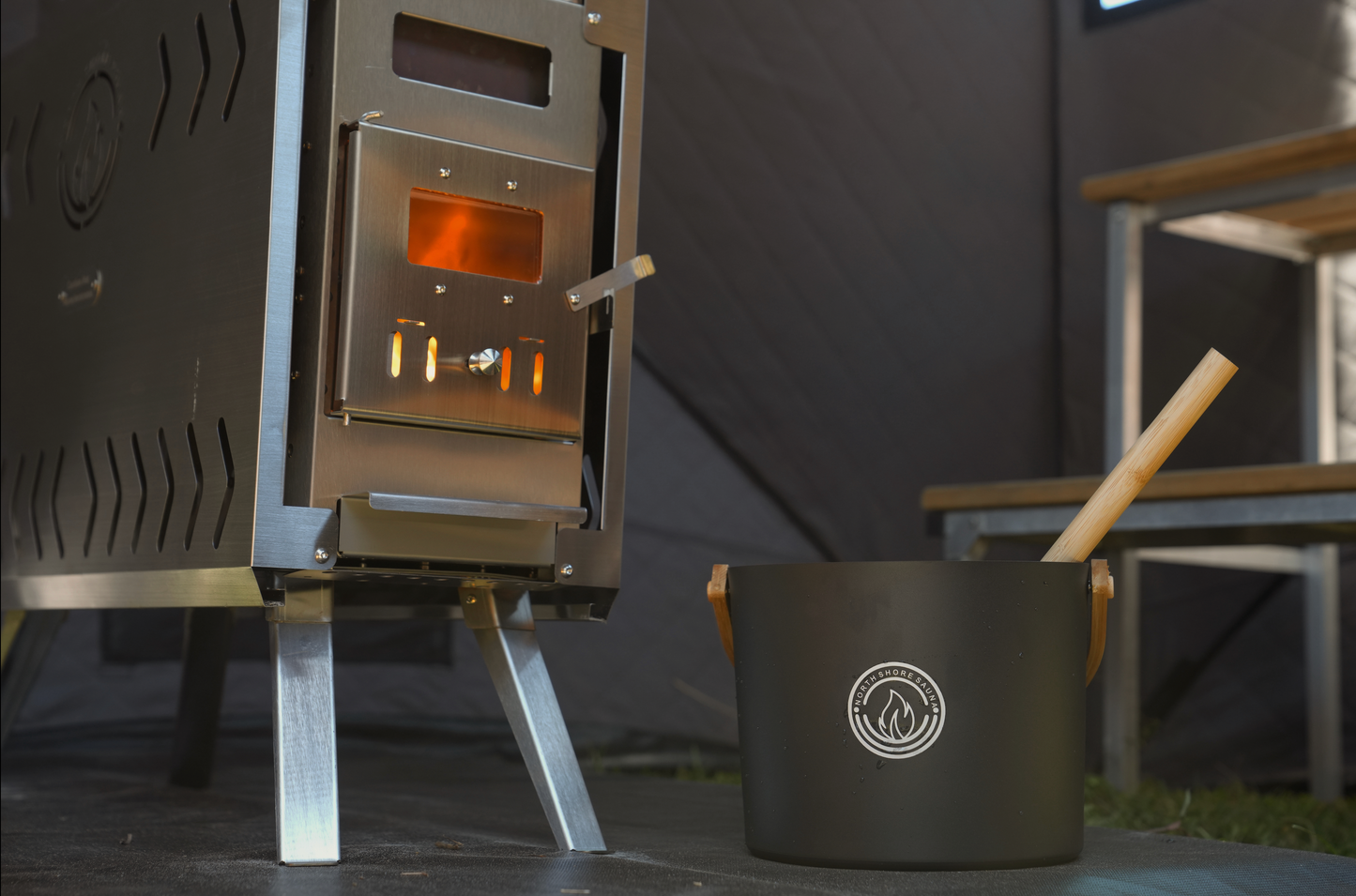 Nova 6 Sauna Tent Elite Experience Package (6-person)