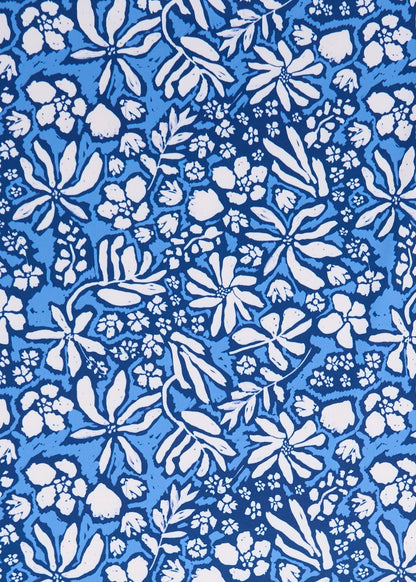 Seaside Floral Palazzo Pants