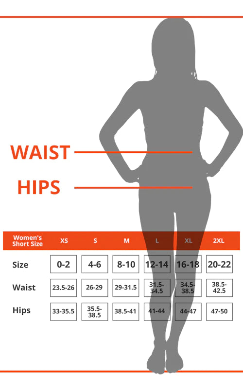 Women's Flex-Fit Compression Shorts 6-inch Inseam