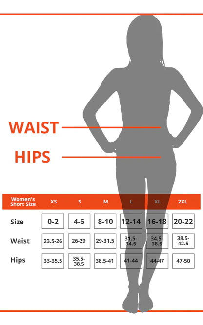 Women's Flex-Fit Compression Shorts 6-inch Inseam