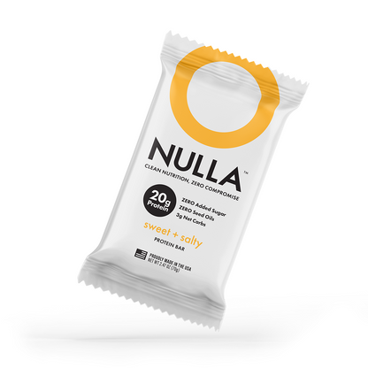 CleanForm Nutrition Nulla Protein Bar - 2 Flavors - Box of 12