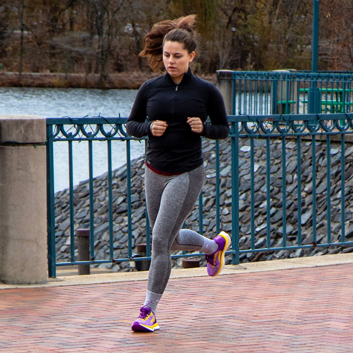 EQUUS Purple Women Running Shoe