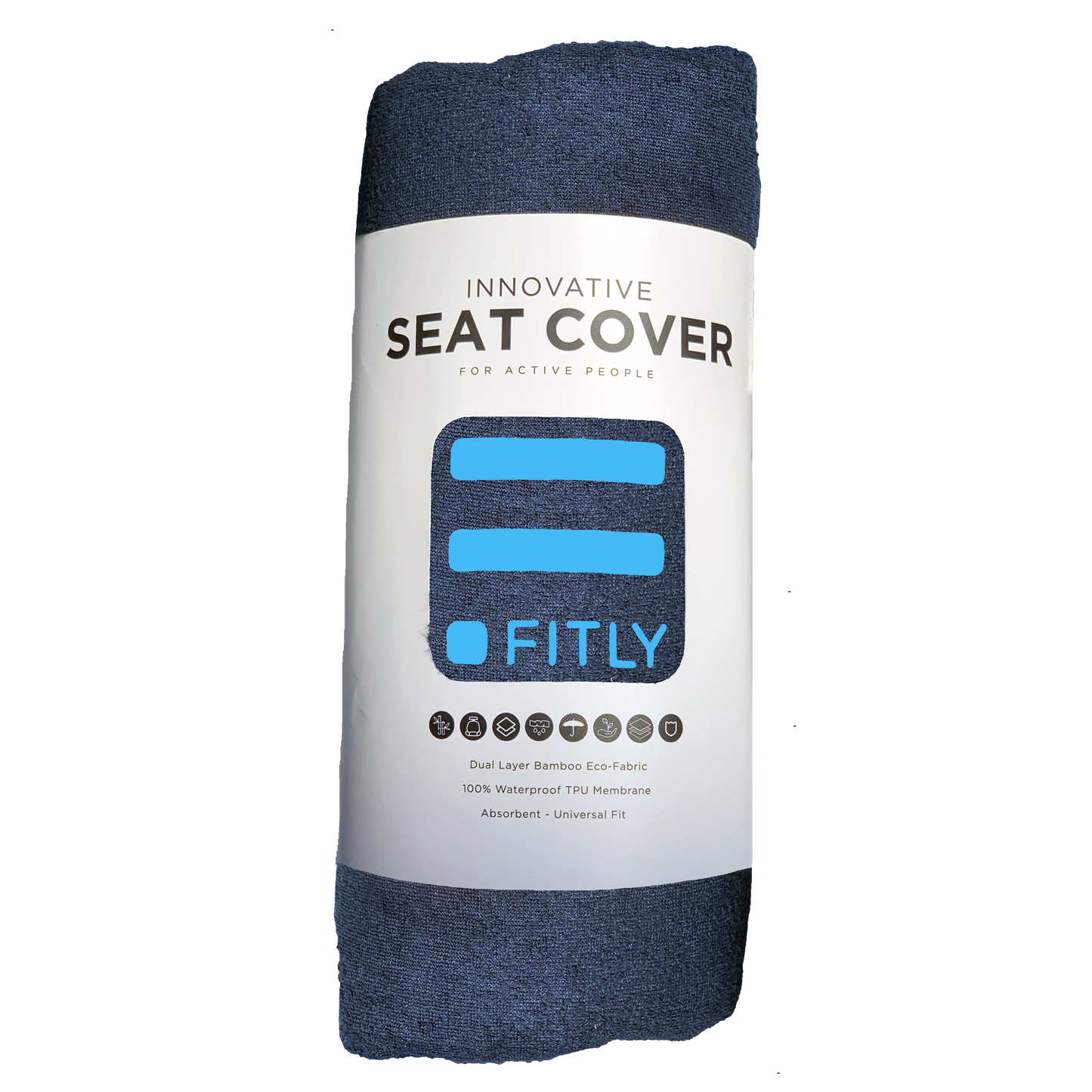 FITLY Towel - Innovative Seat Covers - Blue accents