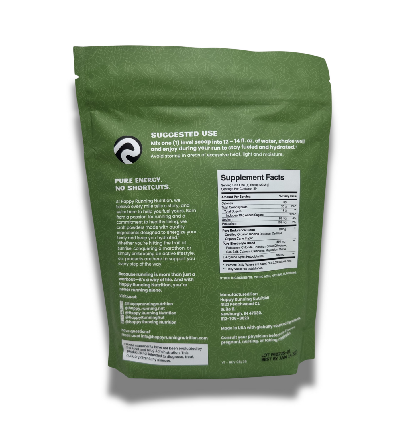 Pure Endurance Electrolyte Endurance Fuel