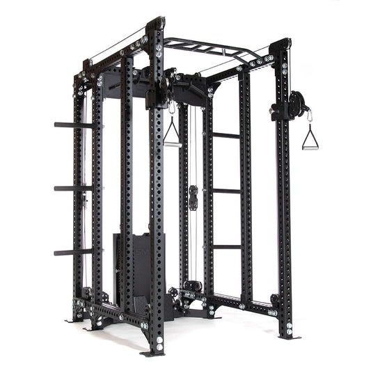 Power Rack with Cable Machine & Accessories Pack - Vanta Series