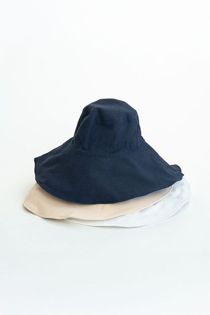 Khaki Reversible Wide Brim Sun Hat