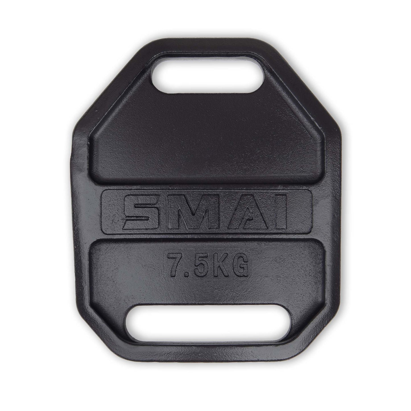 Weight Vest Plate Pair - 16.5lb/7.5kg For Vest Black