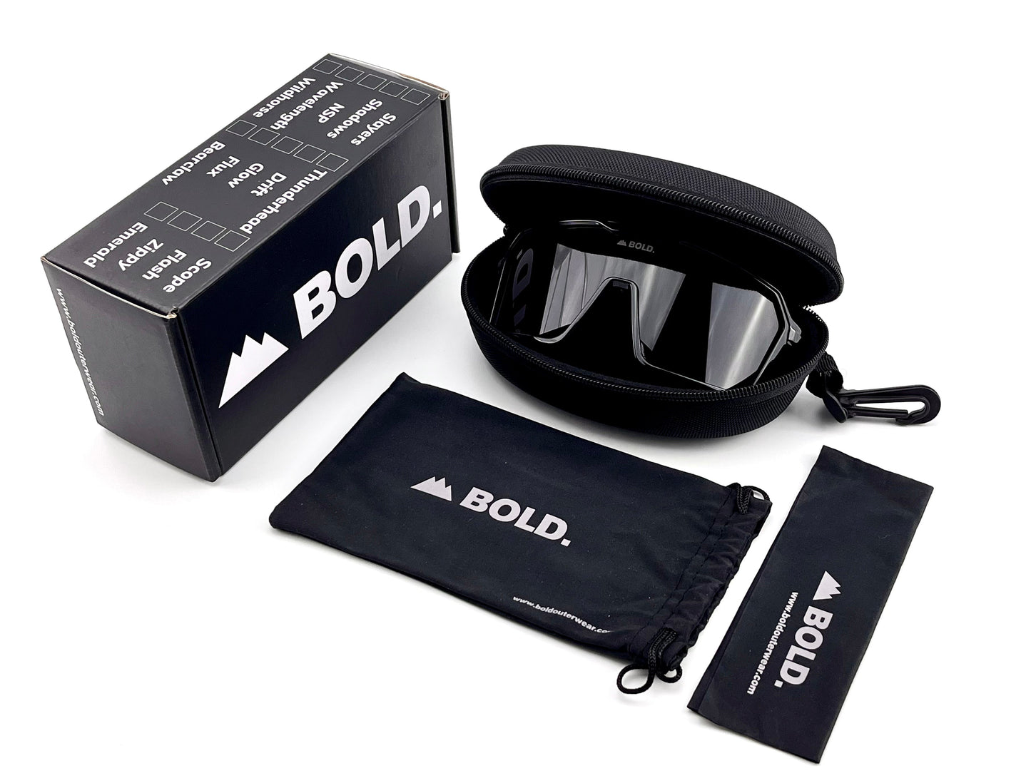 BOLD Flux Performance Sunglasses – MTB, Ski & Lifestyle Eyewear