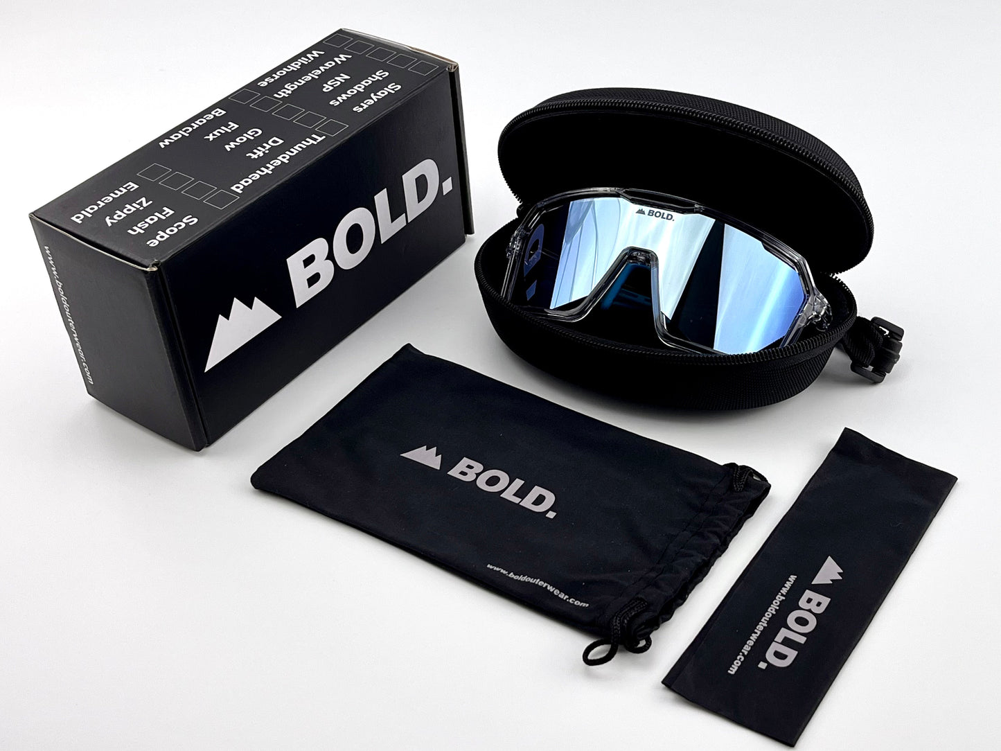 BOLD Flux Performance Sunglasses – MTB, Ski & Lifestyle Eyewear