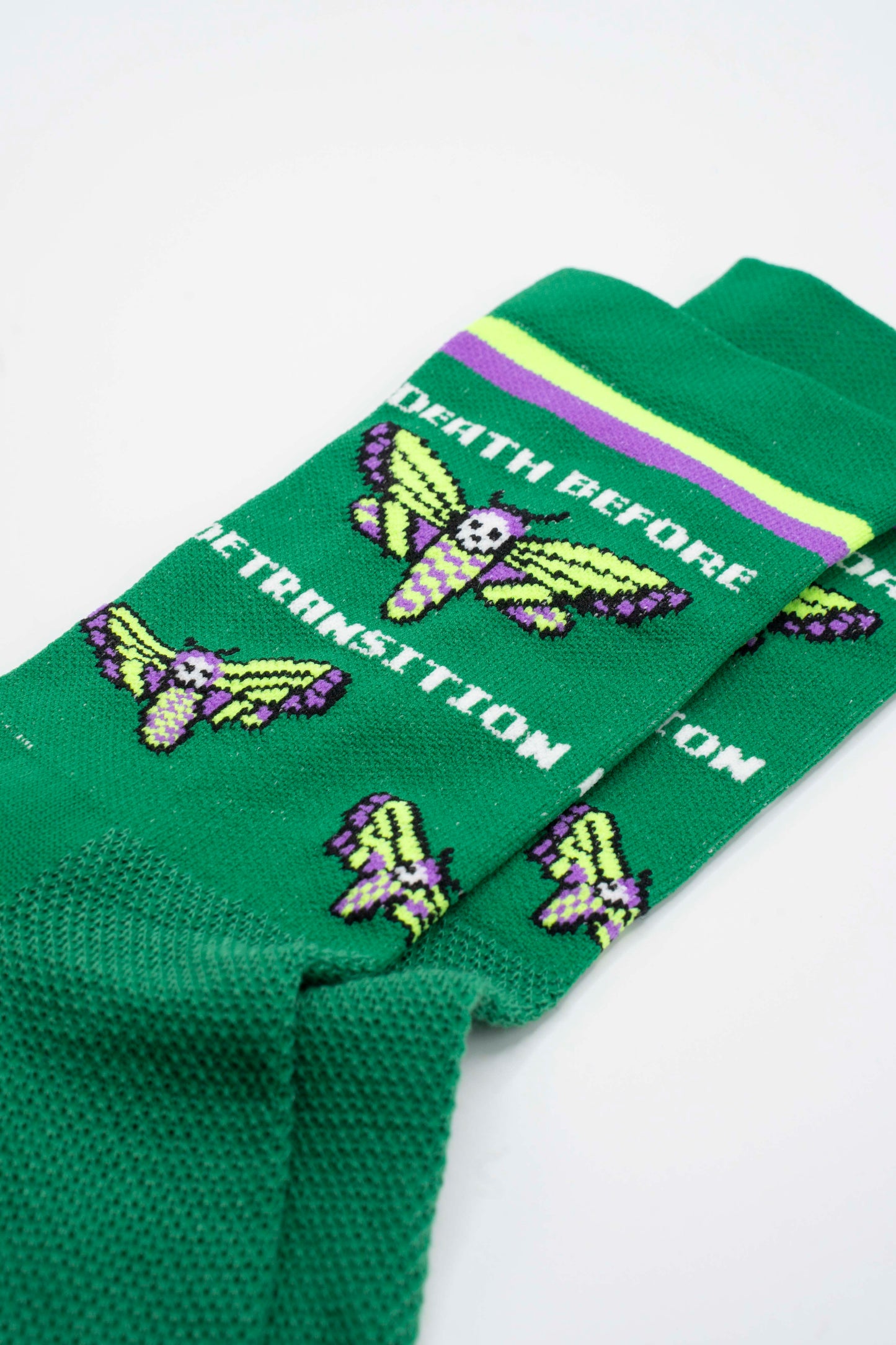 Death Before Detransition Socks - A Fundraiser for Point of Pride