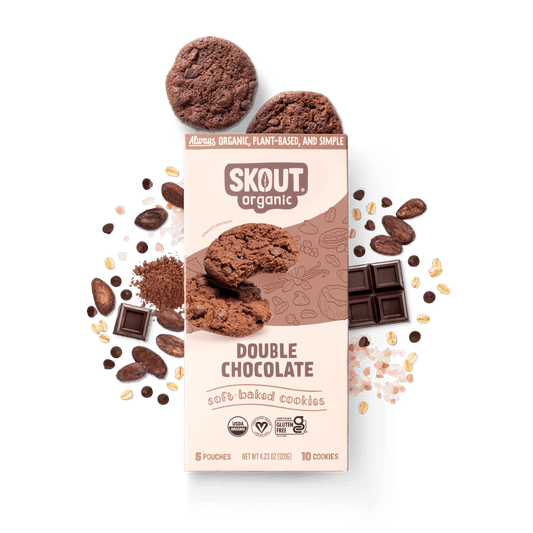 Skout Organic Double Chocolate Soft Baked Cookies
