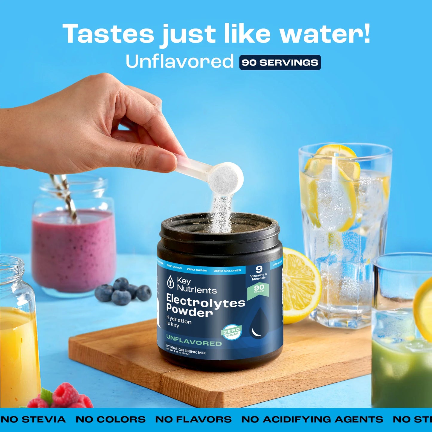 Electrolyte Recovery Plus Powder (Sugar-Free)