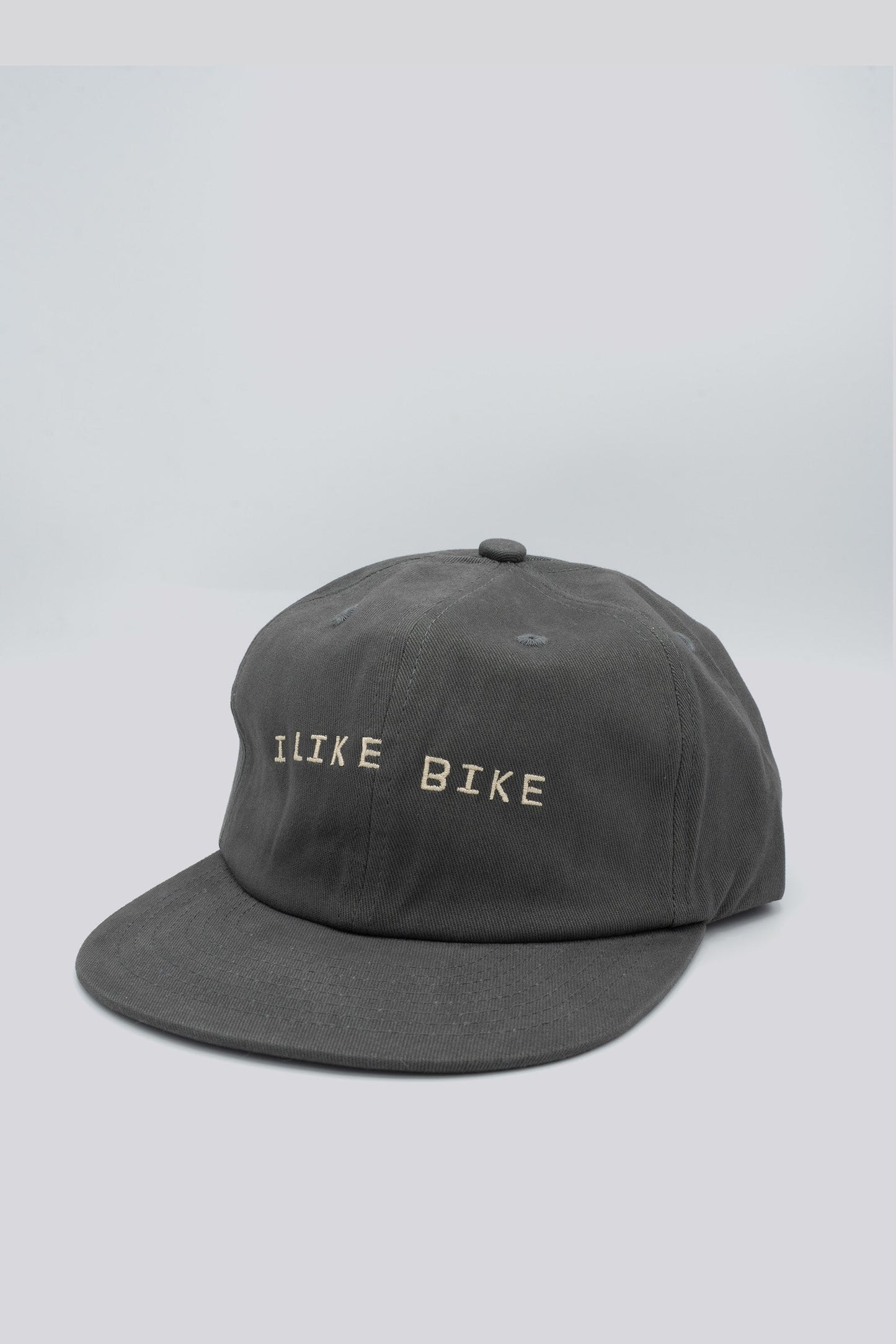 I LIKE BIKE Hat - Charcoal