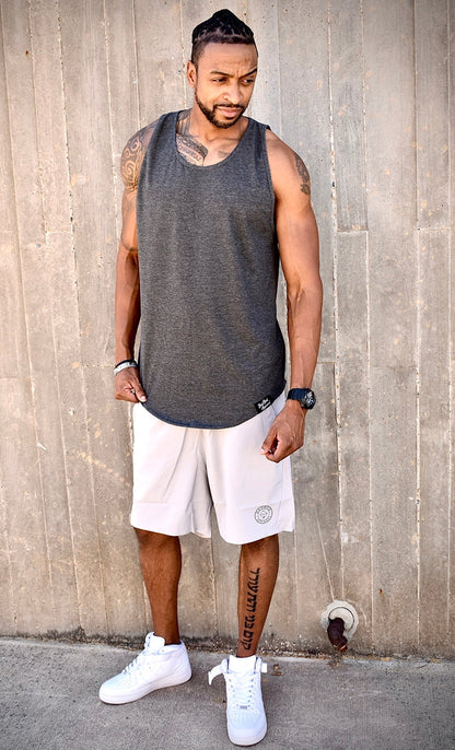 Lifestyle Premium Tank (Heathered Charcoal)