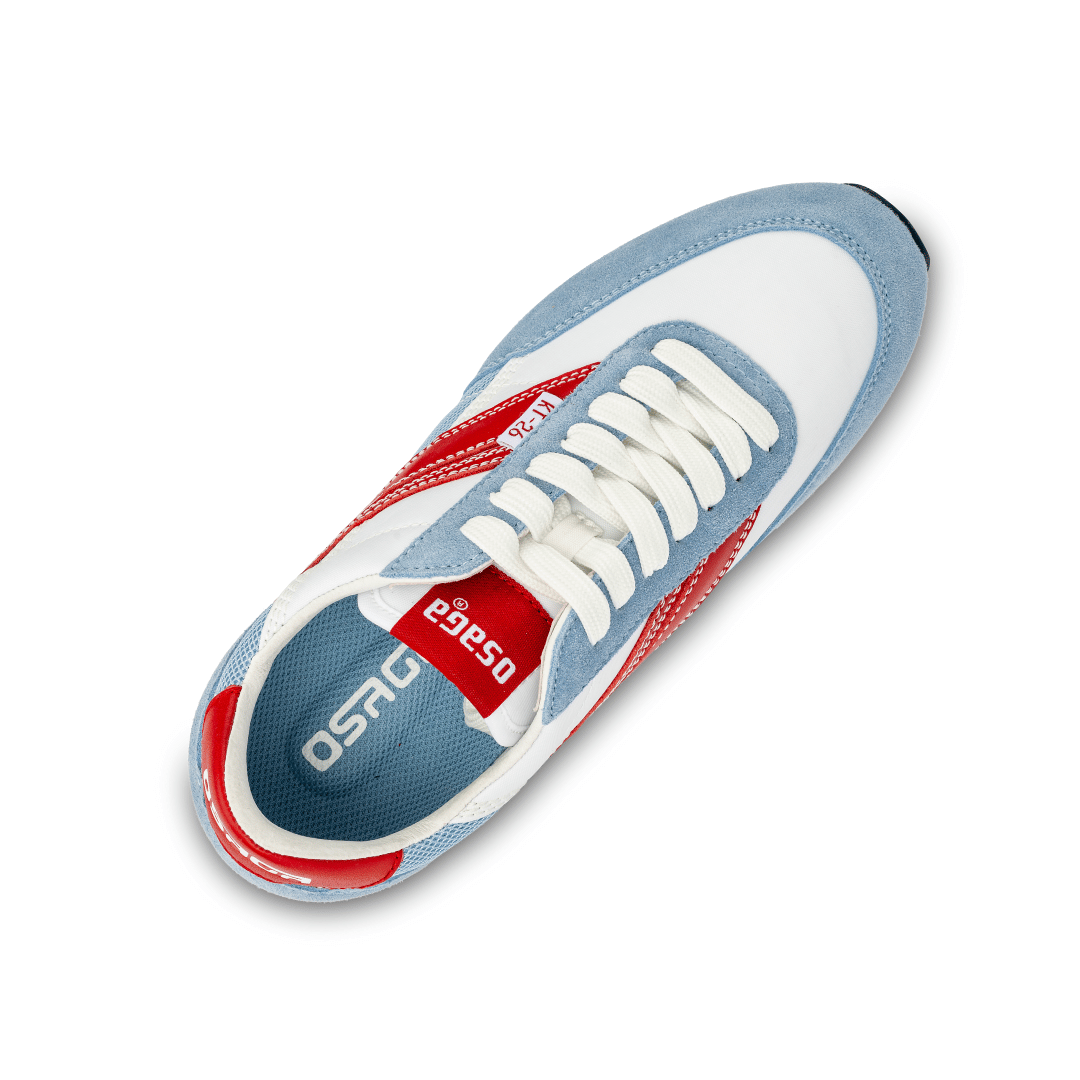 Osaga KT-26 Men's Original Retro Sneaker (Red/White/Blue)