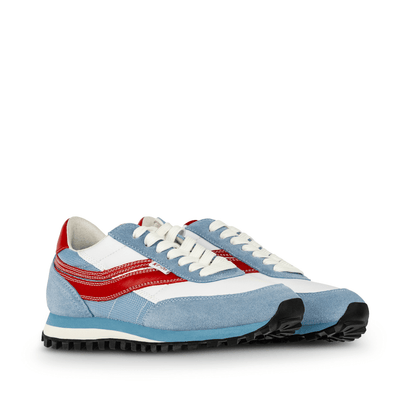 Osaga KT-26 Women's Original Retro Sneaker (Red/White/Blue)