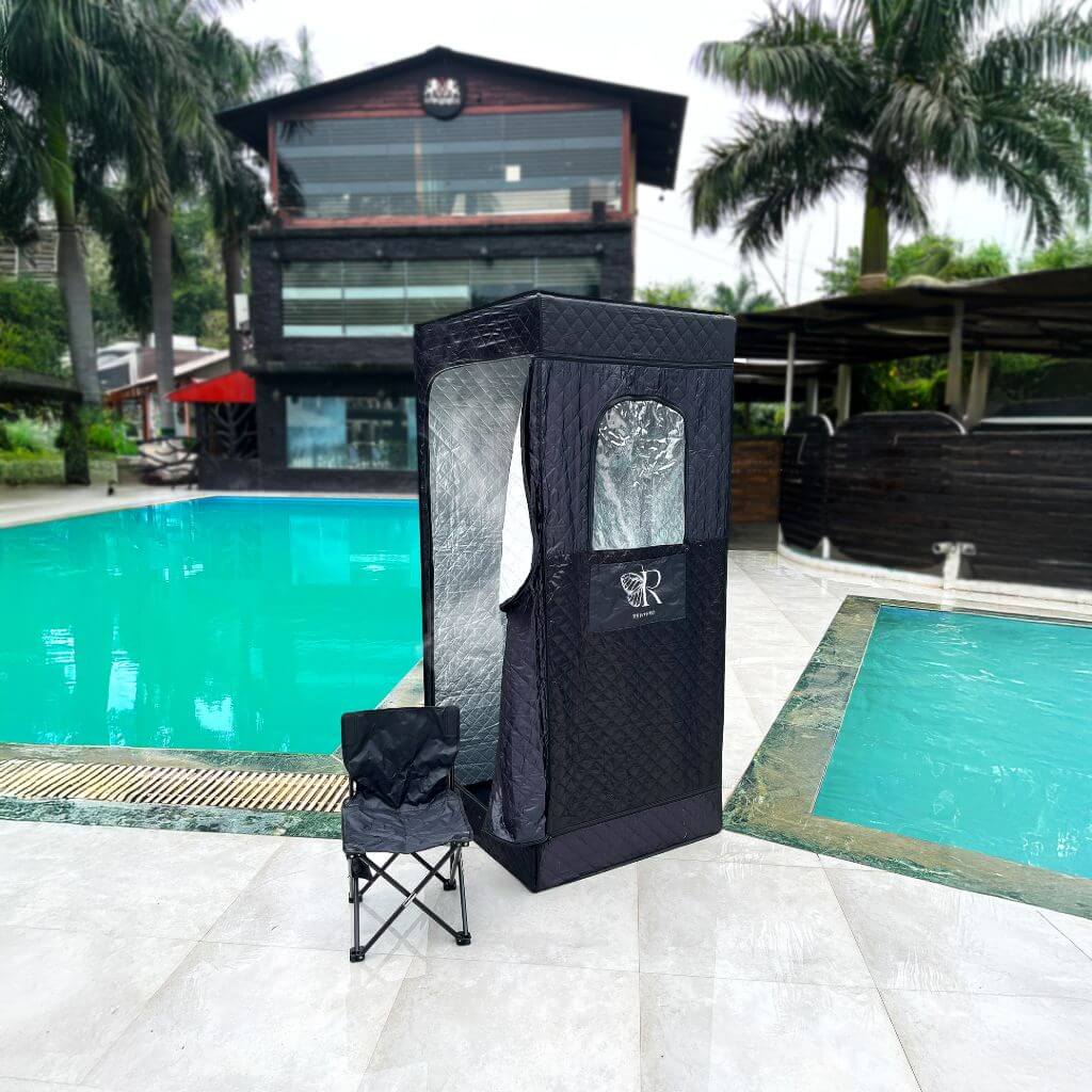 Portable Steam Sauna Box with Steamer