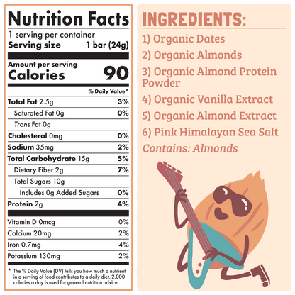 Skout Organic Almond Cookie Kids Bar