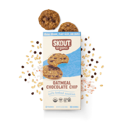 Skout Organic Oatmeal Chocolate Chip Soft Baked Cookies