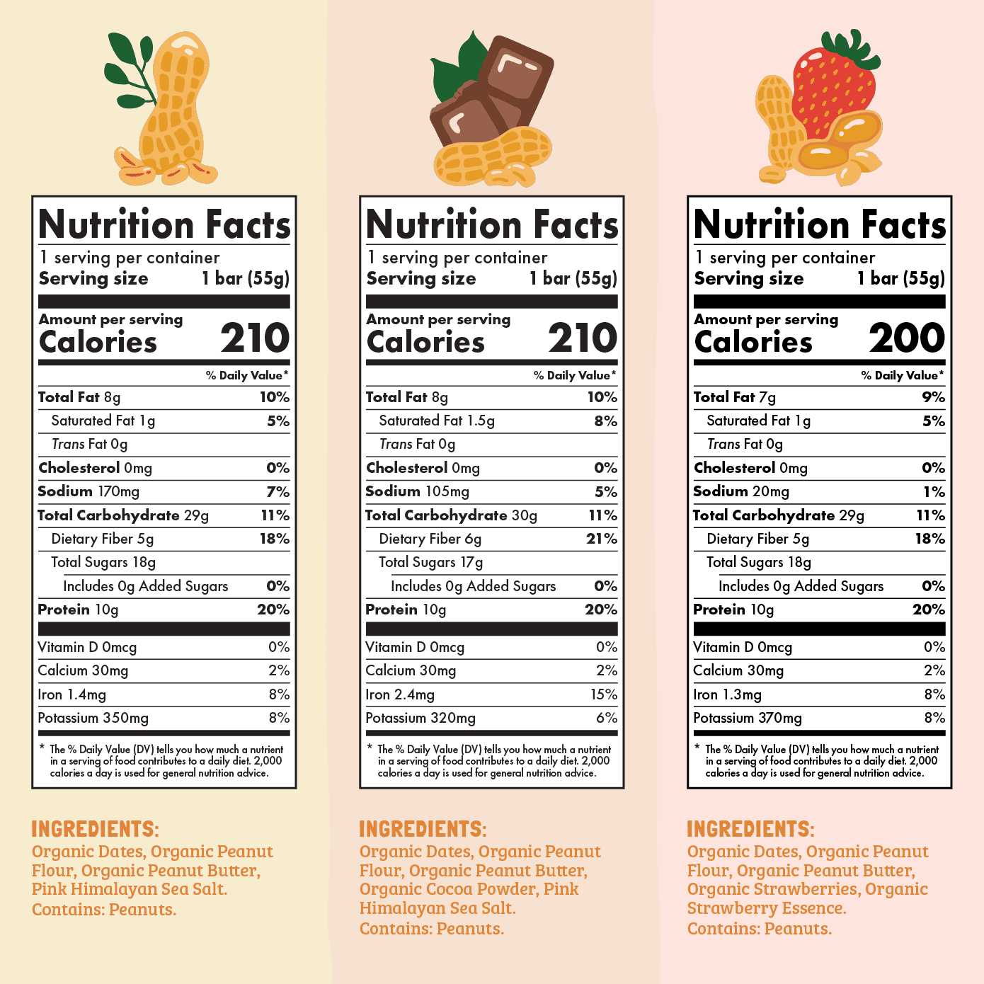 Skout Organic Peanut Butter Protein Bar Bundle - 15 Pack