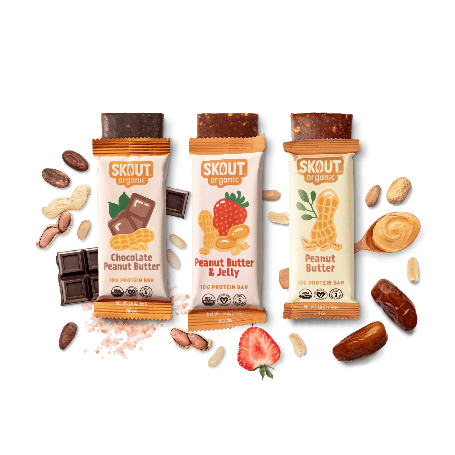 Skout Organic Protein Bar Sample Pack